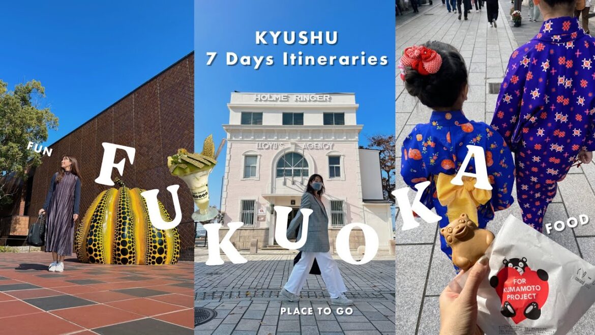 แจกแพลน! เที่ยวญี่ปุ่น 7วัน ที่ ฟุกุโอกะ, Yufuin, Kumamoto, Mojiko กินร้านอร่อย และสถานที่ท่องเที่ยว