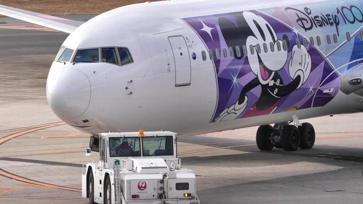 Disney Aircraft Japan Boeing 767