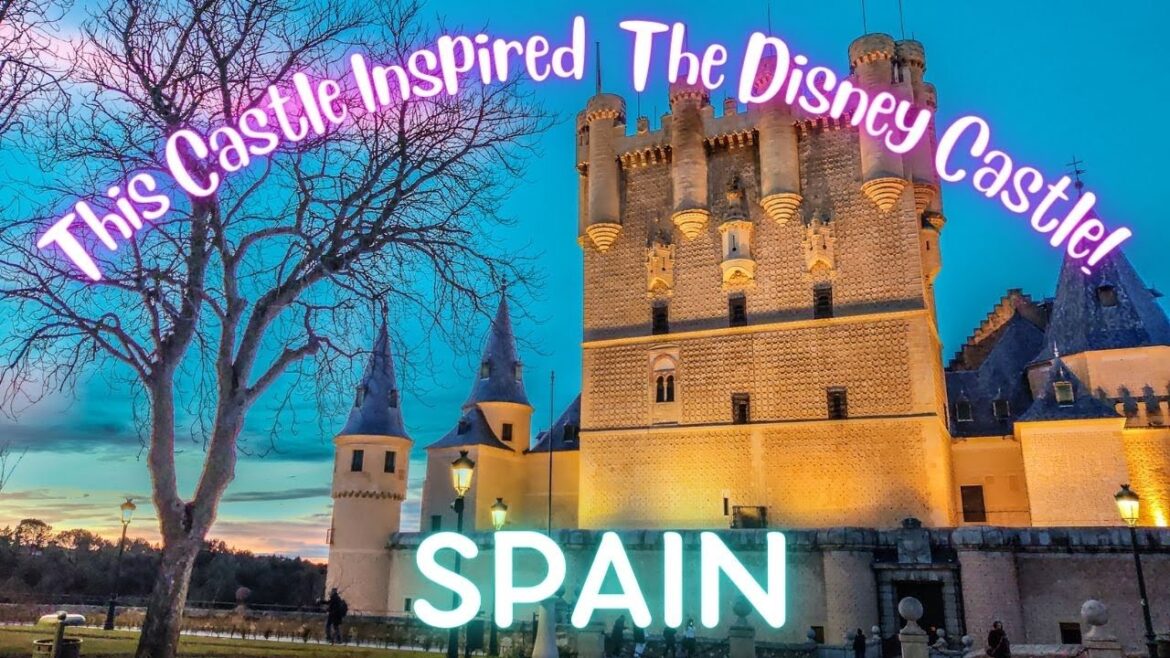 Visit The Spanish Castle That Inspired The Disney Castle! - Segovia Castle, Spain