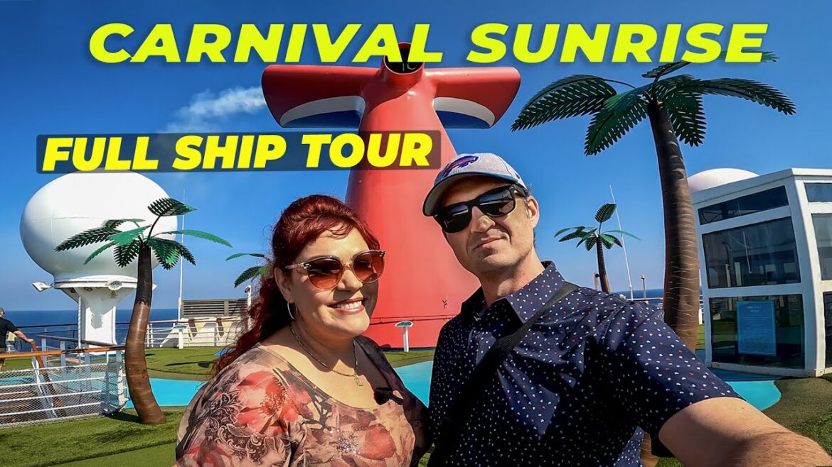 Carnival Sunrise Full Ship Tour 2023 Carnival Sunrise Full Ship Tour 2023