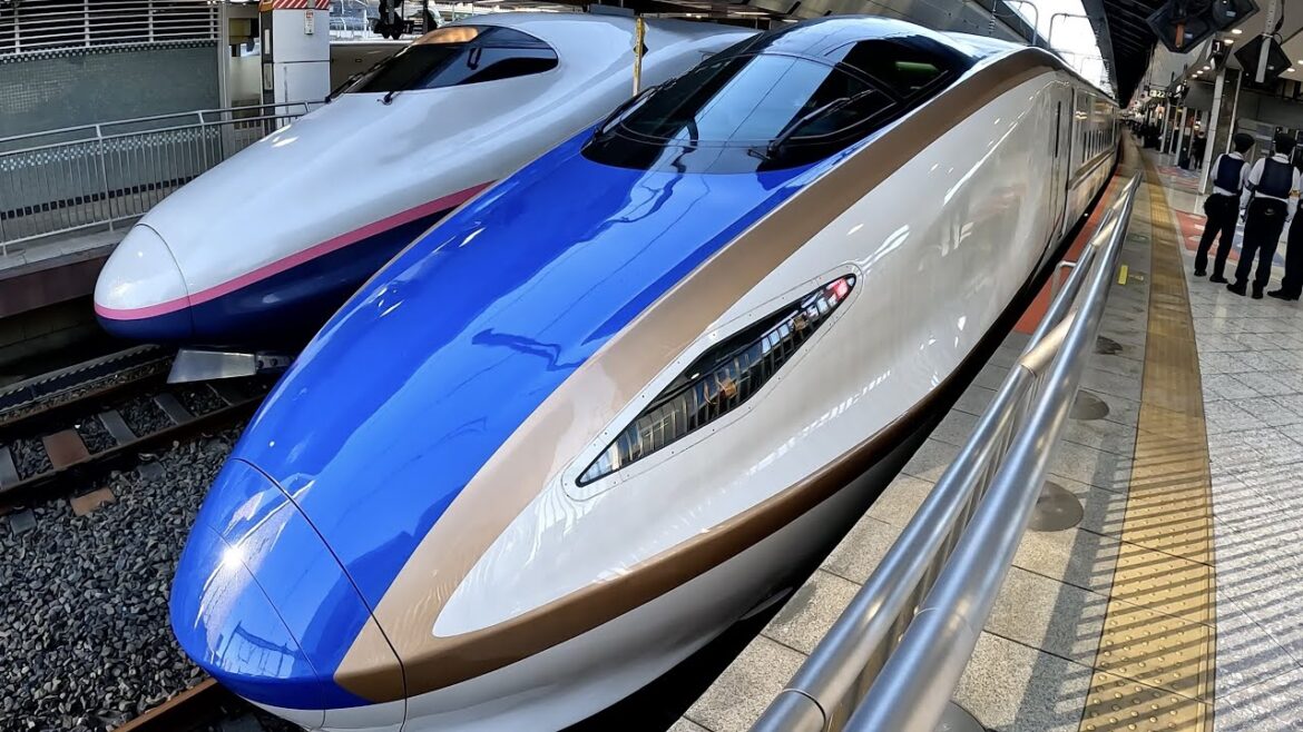 Japan's BULLET TRAIN with few stops 🇯🇵 Beautiful scenery!!|Shinkansen from Tokyo to Kanazawa 🚄 Japan's BULLET TRAIN with few stops 🇯🇵 Beautiful scenery!!|Shinkansen from Tokyo to Kanazawa 🚄