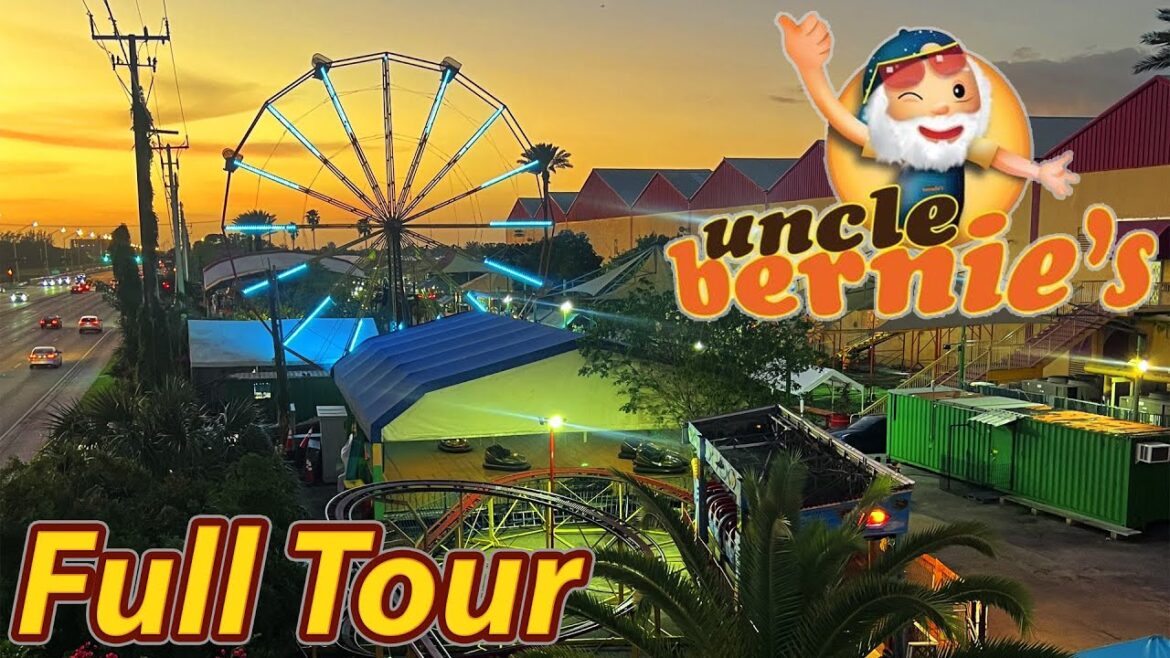 Uncle Burnie's Amusement Park | Full Tour | December 2022