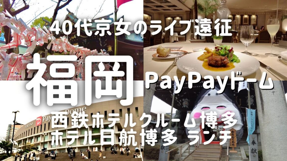 【40代京女のひとり旅】博多グルメにこだわらない、これがリアルなライブ遠征2023 【40代京女のひとり旅】博多グルメにこだわらない、これがリアルなライブ遠征2023