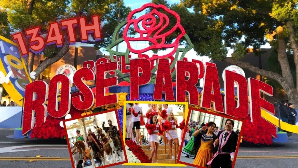 ROSE PARADE 2023 | Pasadena Los Angeles California | America's Grand New Year Celebration |ROSE BOWL
