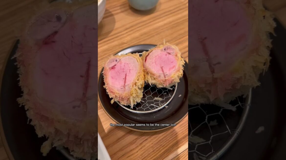 Michelin Guide Tonkatsu in Tokyo 🐷