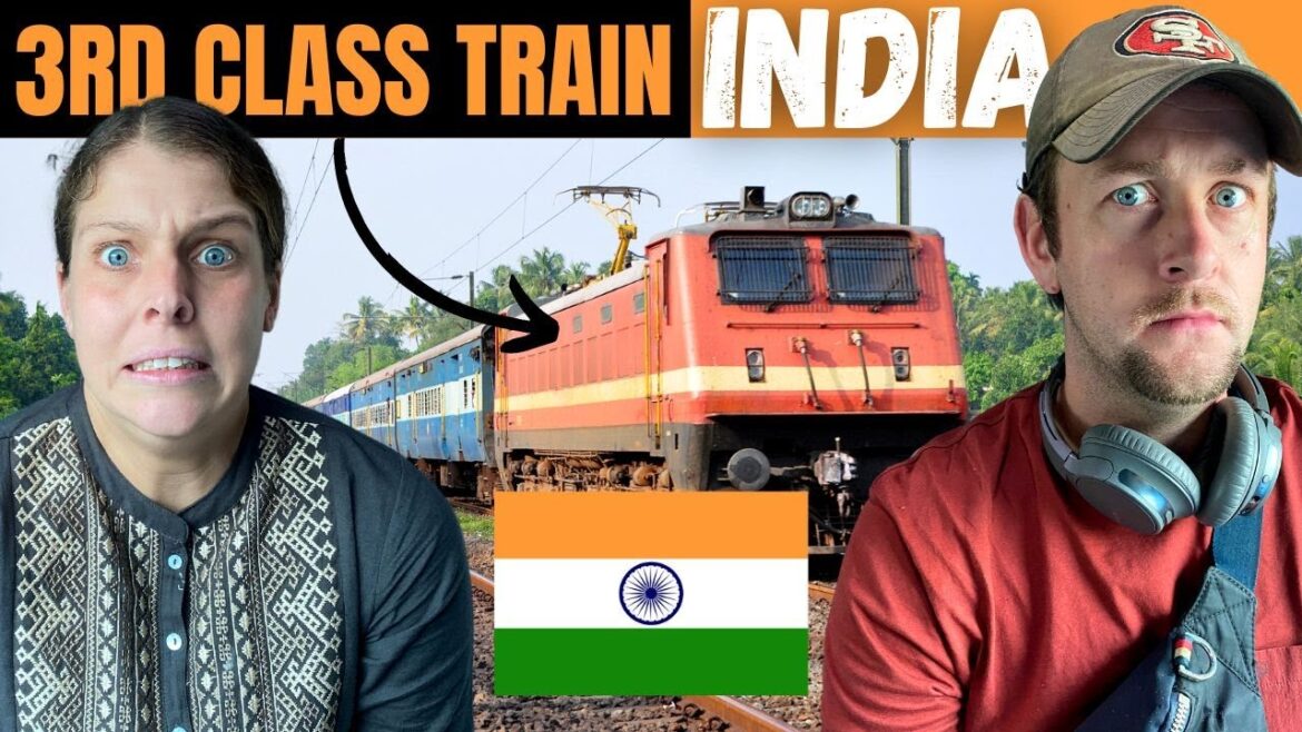 OUR FIRST TRAIN IN INDIA 🇮🇳 PONDICHERRY EXPRESS!!