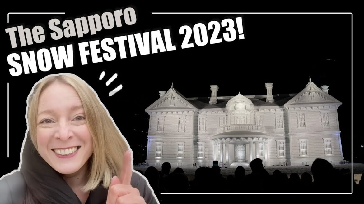 The 73rd Sapporo Snow Festival in Hokkaido 2023 - Day 1!!!!