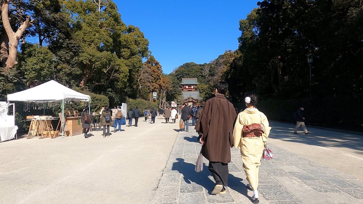A video of walking in Japan. I went to Kamakura from Shinjuku and visited