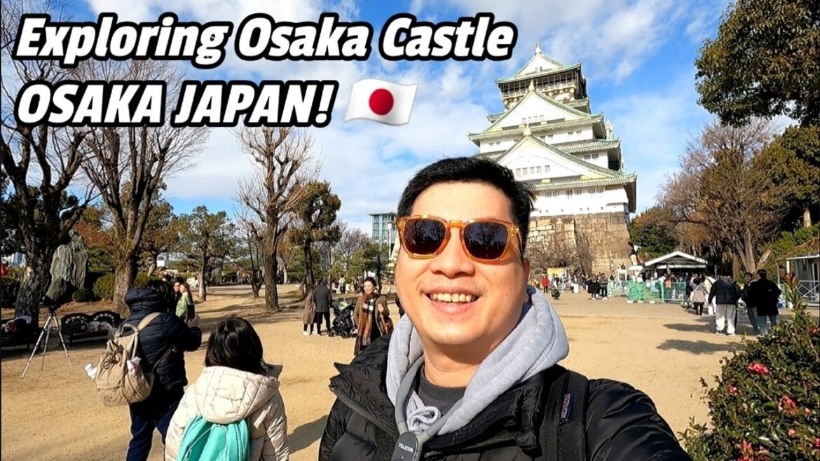 Exploring Osaka Castle for the Very First Time! | Japan Vlogs