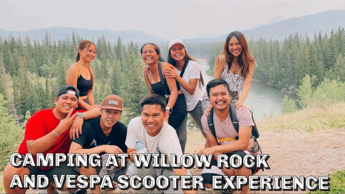 Camping at Willow Rock Campground and Vespa Scooter Experience Camping at Willow Rock Campground and Vespa Scooter Experience