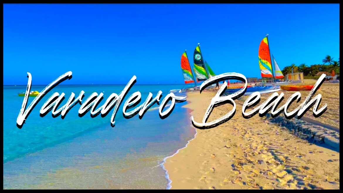 VARADERO BEACH Walk at Melia Internacional Varadero Cuba 2023 | Cuba's Most Beautiful Beach | 4K UHD