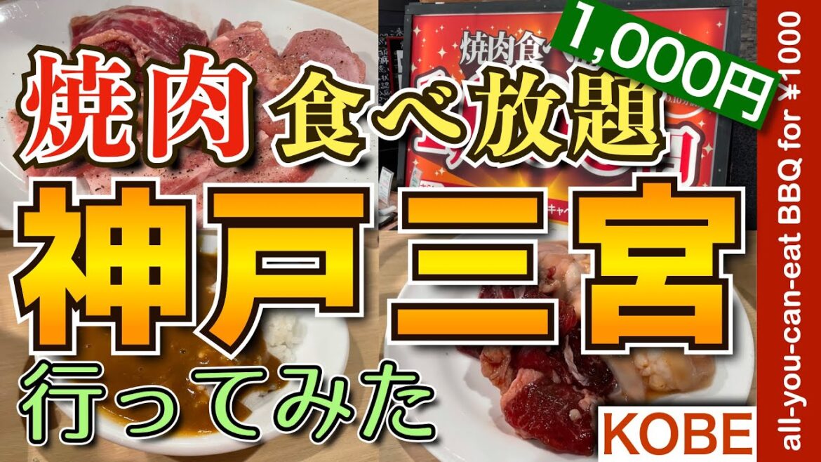 【神戸グルメ|アラフィフ男のひとり飯】焼肉食べ放題 298(にくや)三宮店焼肉を食す動画【グルメ・焼肉・食べ放題・vlog・SANNOMIYA・BBQ・¥1000・All-you-can-eat】 【神戸グルメ|アラフィフ男のひとり飯】焼肉食べ放題 298(にくや)三宮店焼肉を食す動画【グルメ・焼肉・食べ放題・vlog・SANNOMIYA・BBQ・¥1000・All-you-can-eat】