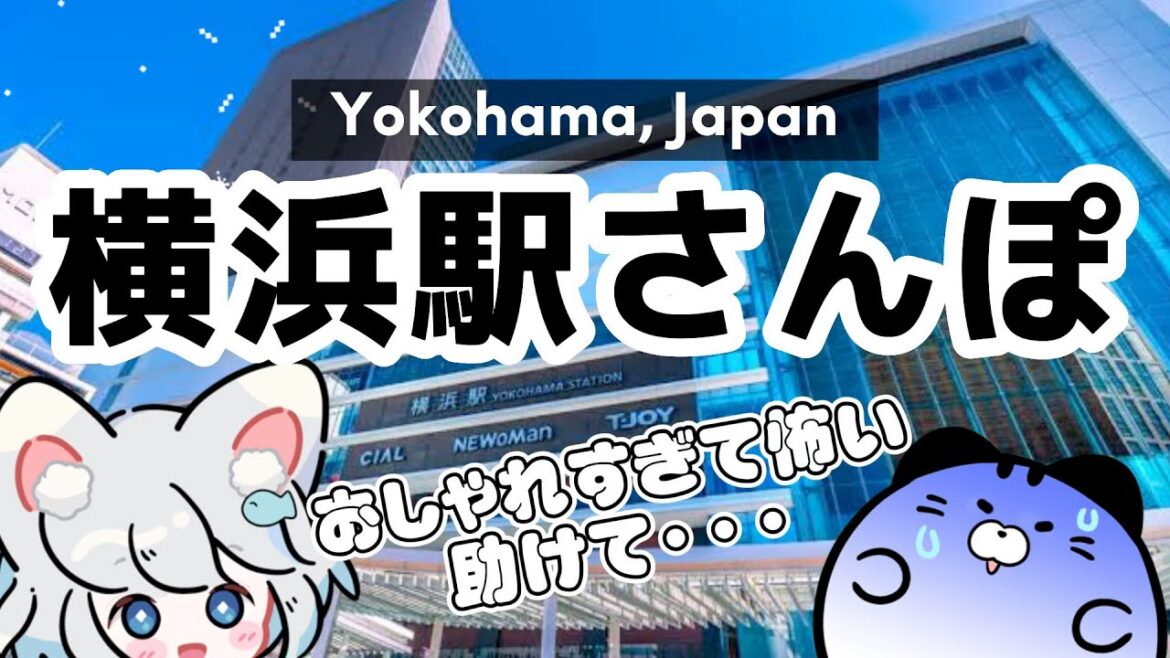 【vlog】横浜駅散歩してみた！Yokohama,Japan