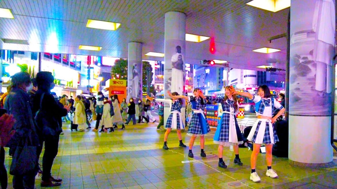 Shibuya in Tokyo ๐ถ๐ป Town with idols โช ๐ 4K ASMR non-stop 1 hour 02 minutes Shibuya in Tokyo ๐ถ๐ป Town with idols โช ๐ 4K ASMR non-stop 1 hour 02 minutes