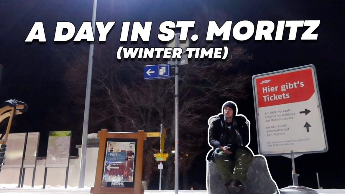 Experience St. Moritz (cross-country skiing, tent restaurant, spa with kim, tobogganing down)