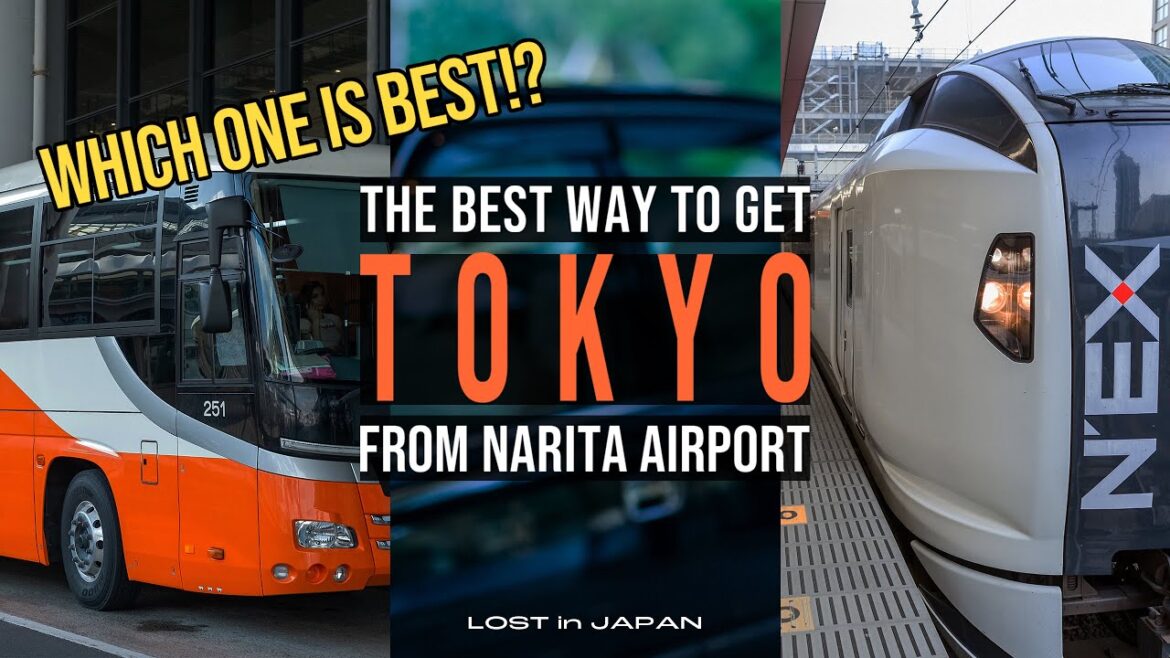 Three ways to get to Tokyo from Narita Airport. How to ride trains, buses and taxis and how to pay Three ways to get to Tokyo from Narita Airport. How to ride trains, buses and taxis and how to pay
