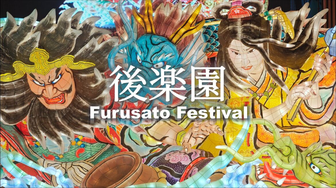 4K 8K Aomori Nebuta float at the Furusato Festival, Tokyo dome 2023 4K 8K Aomori Nebuta float at the Furusato Festival, Tokyo dome 2023