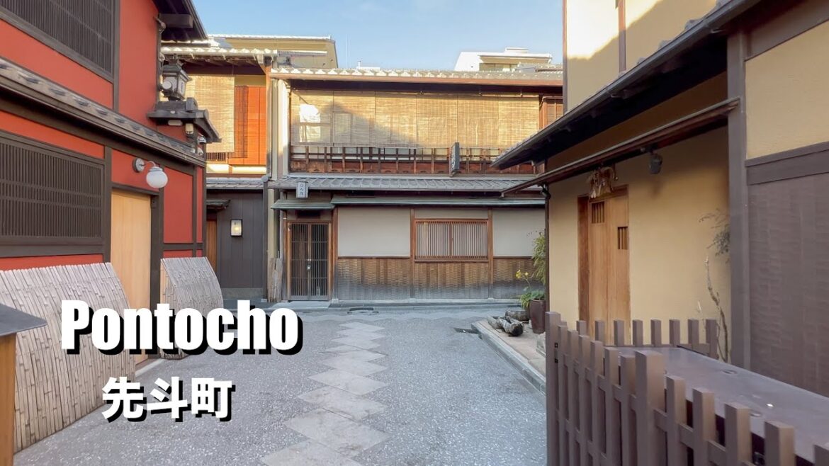Early morning walk in the traditional entertainment district, Pontocho, Kyoto | 4K Walking Early morning walk in the traditional entertainment district, Pontocho, Kyoto | 4K Walking
