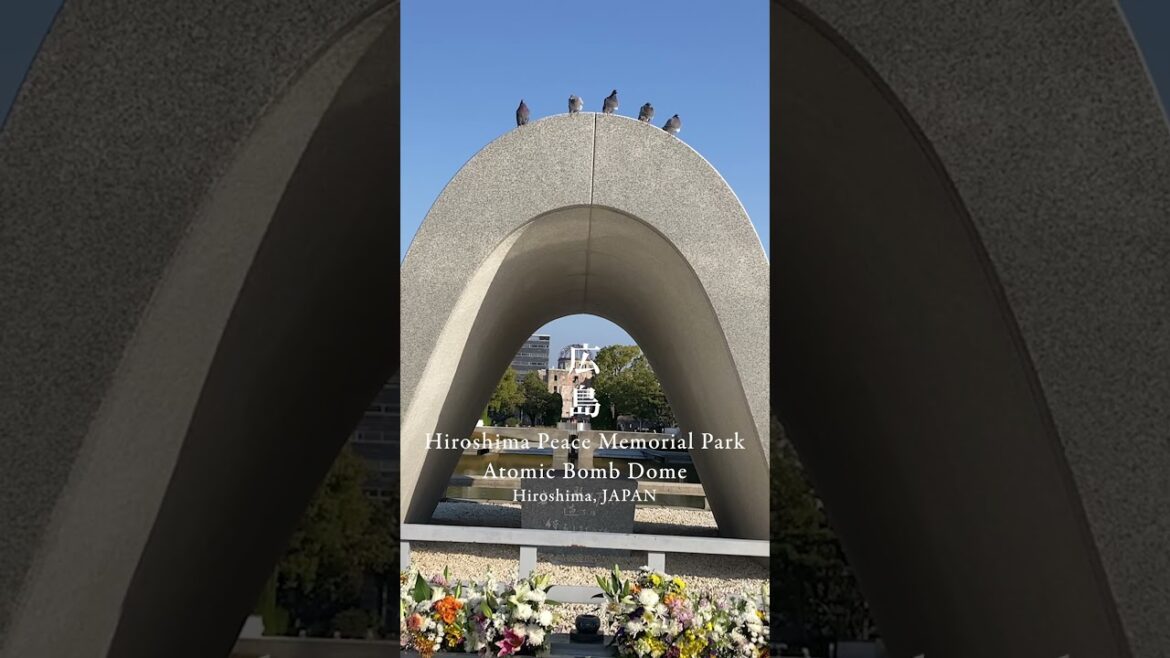 Full video is in comments🔻 Walking in Hiroshima Peace Memorial Park & Atomic Bomb Dome #shorts Full video is in comments🔻 Walking in Hiroshima Peace Memorial Park & Atomic Bomb Dome #shorts