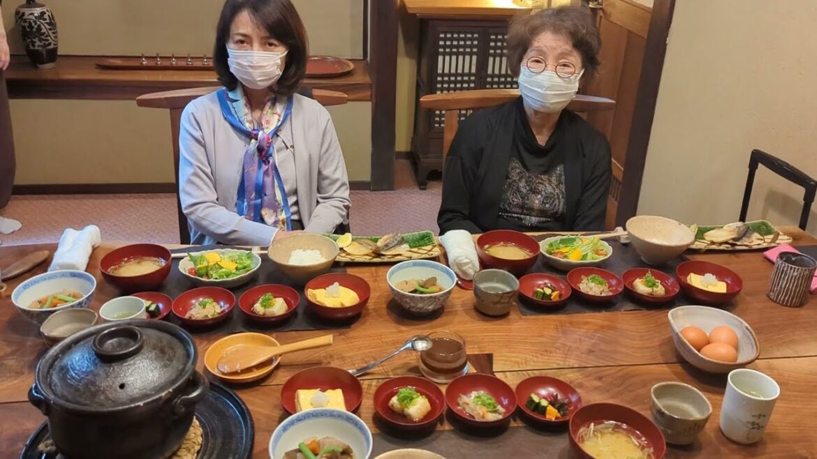 Yufuin, Oita, Japan (大分県由布院) - Breakfast #2 at Sanso Murata ryokan (山荘 無量塔)