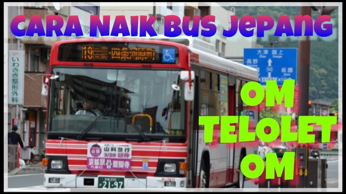 CARA NAIK BUS DI JEPANG #KhususPemula