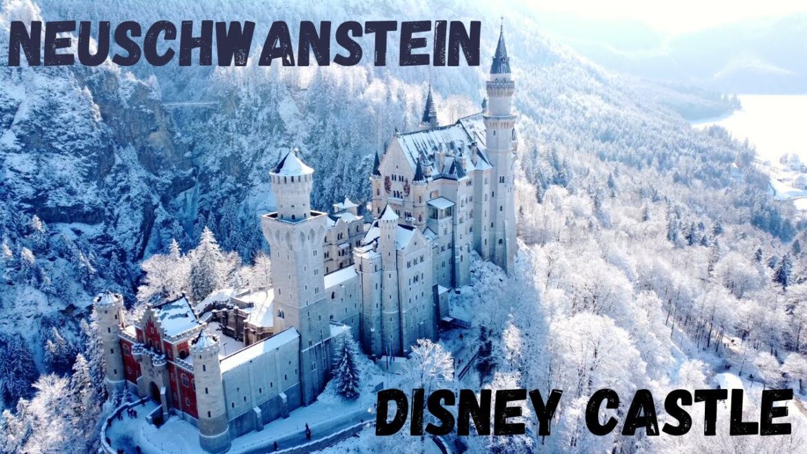 Disney Castle Neuschwanstein & Alpsee Virtual 4k Tour - DJI Mini 2 Drone Footage