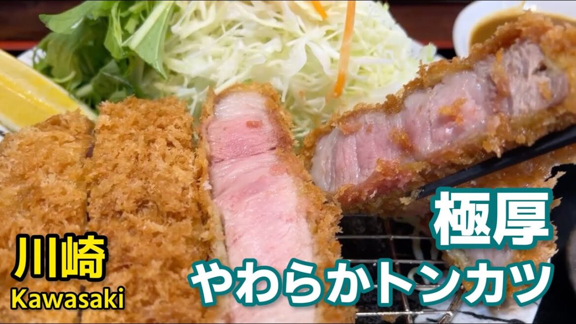 Delicious Tonkatsu Restaurant in Kawasaki, Japan