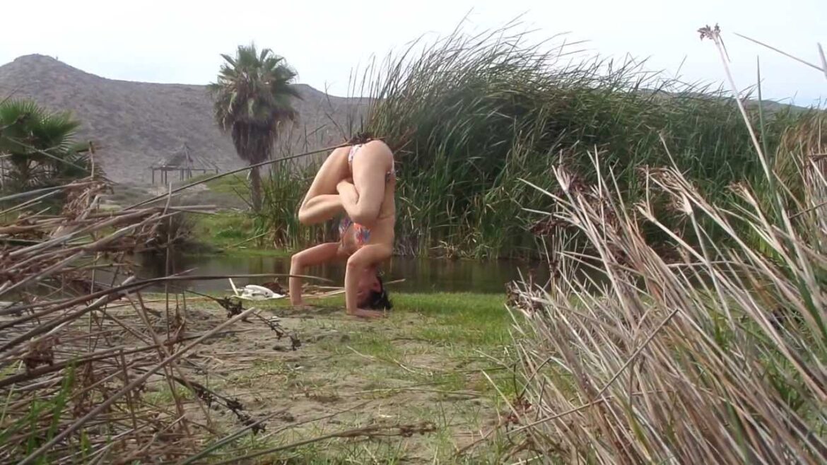 Yoga on the Beach - Headstanding Transitions at Baja Aikido