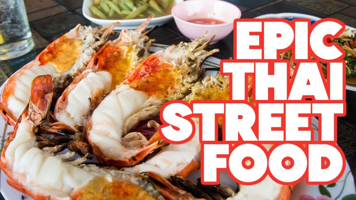 SO MUCH EPIC STREET FOOD !!! @  Chillva Phuket Night Market - 4K WALKING TOUR