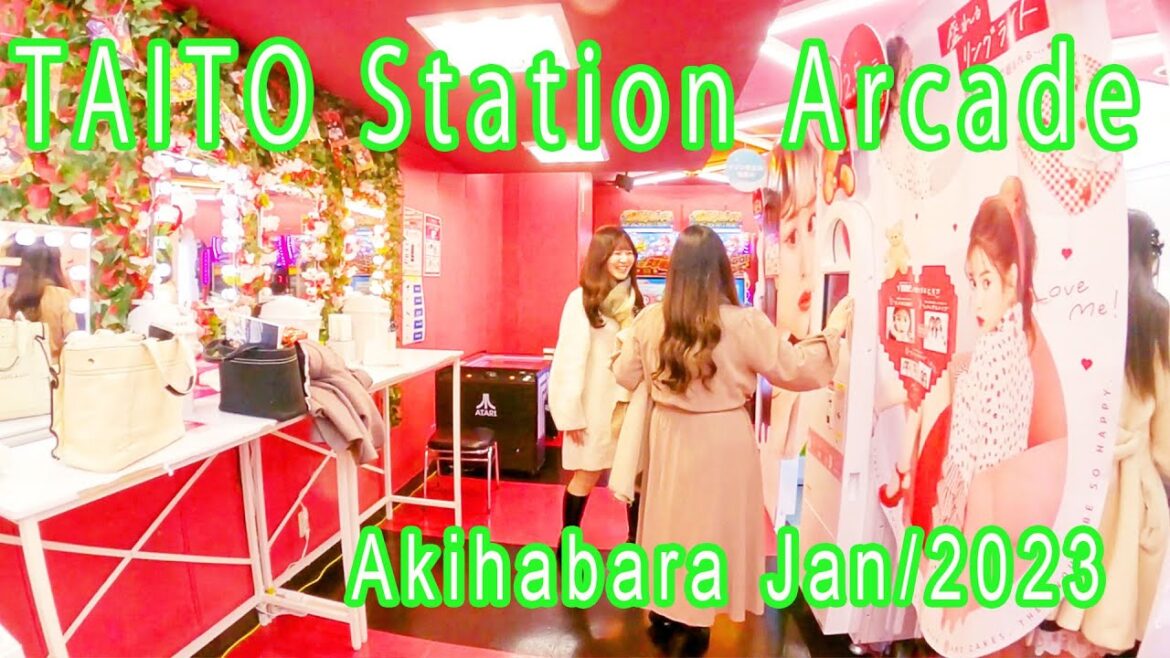 Taito Station Akihabara Jan/2023【GoPro】タイトーステーション秋葉原 2023年1月