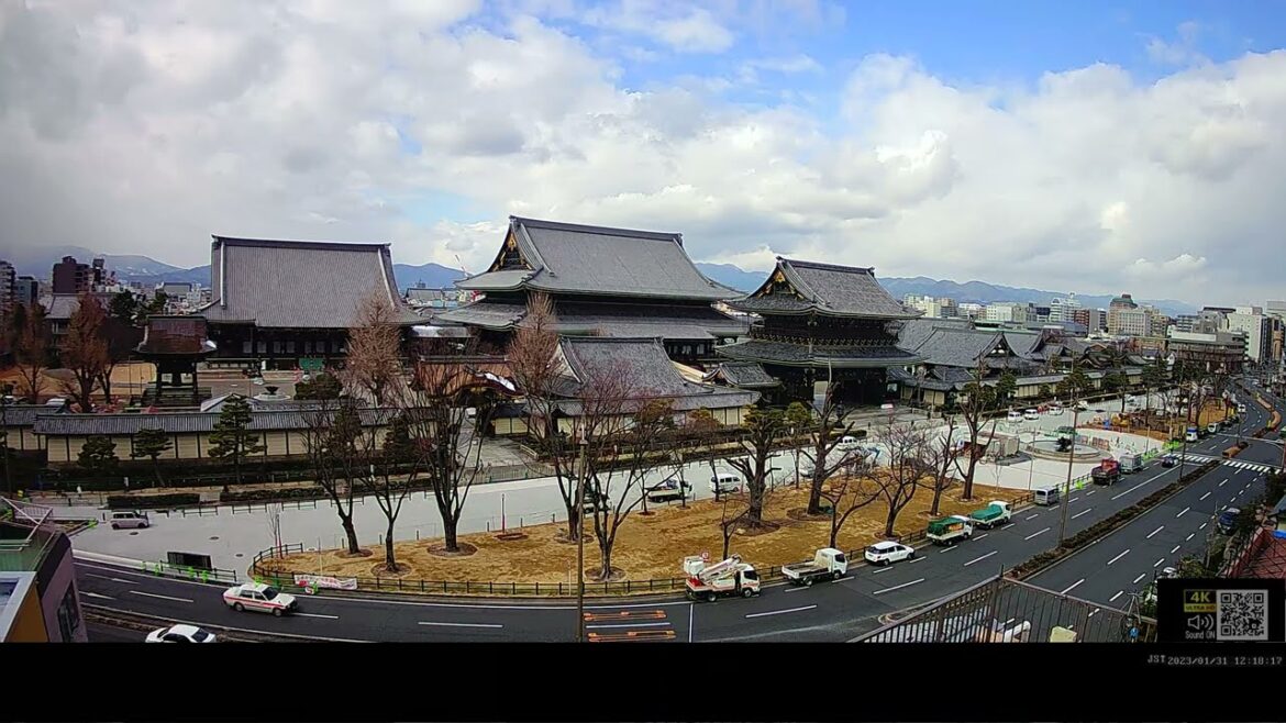 【ARCHIVE】 (KYOTO JAPAN LIVE CAMERA) 2023/01/31 12:00～