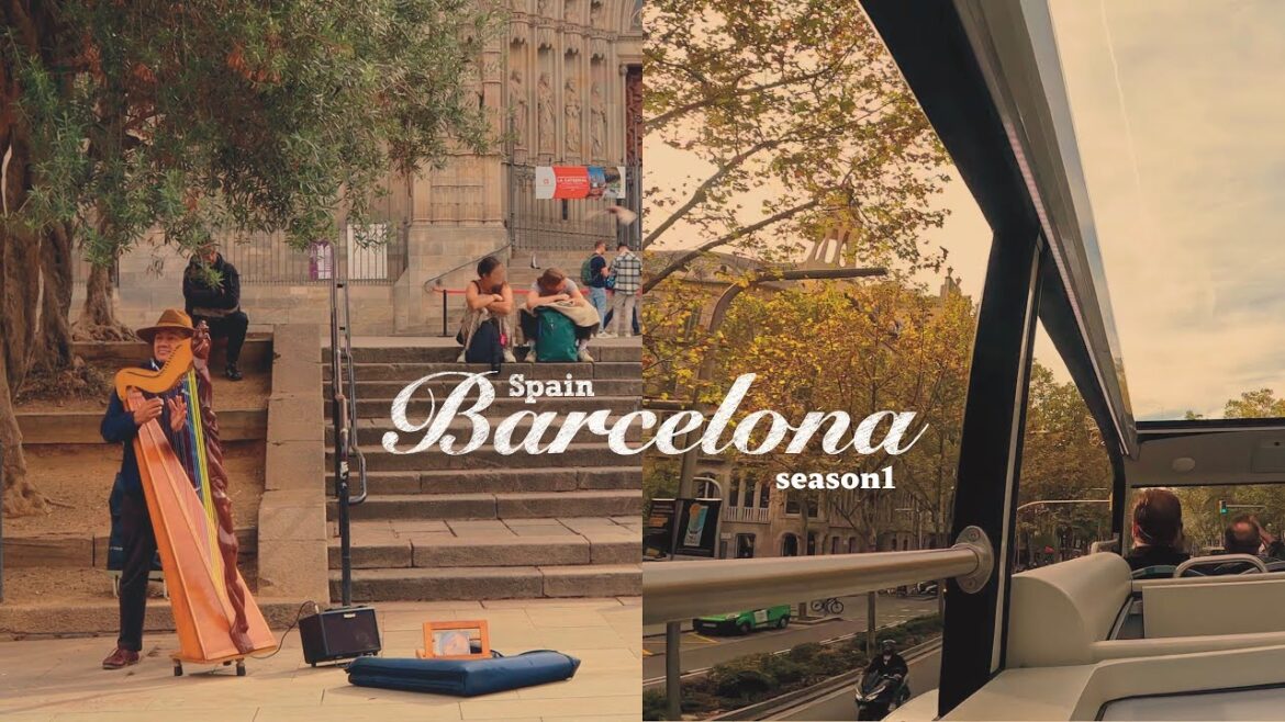 𝐁𝐚𝐫𝐜𝐞𝐥𝐨𝐧𝐚 𝐕𝐥𝐨𝐠 🇪🇸ㅣ나홀로떠난 오감가득한 하루 |1인실 감성숙소🏠씨티버스투어, 카탈라냐음악당, 쌀국수맛집 [𝙨𝙚𝙖𝙨𝙤𝙣1_2]