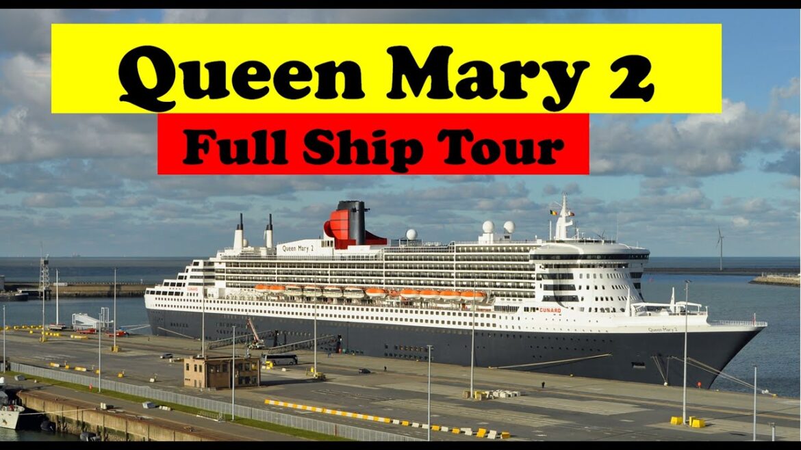 Queen Mary 2 Full SHIP TOUR the only ocean liner in the world.