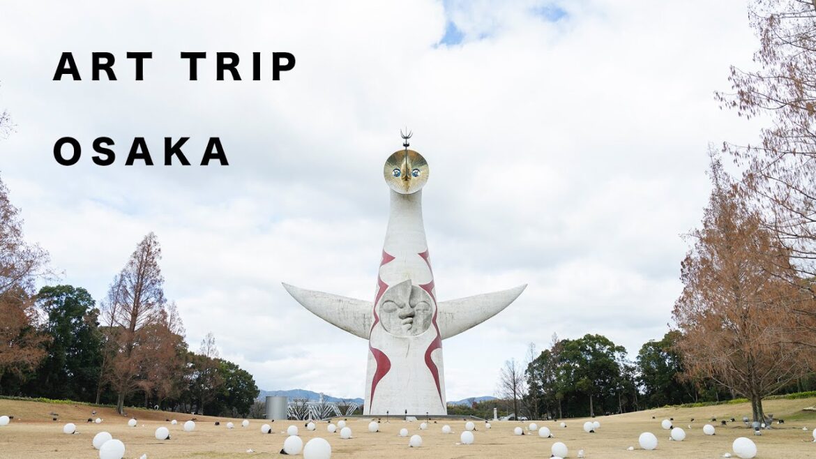 Art trip in Osaka Japan / Taro Okamoto , Kenji Yanobe