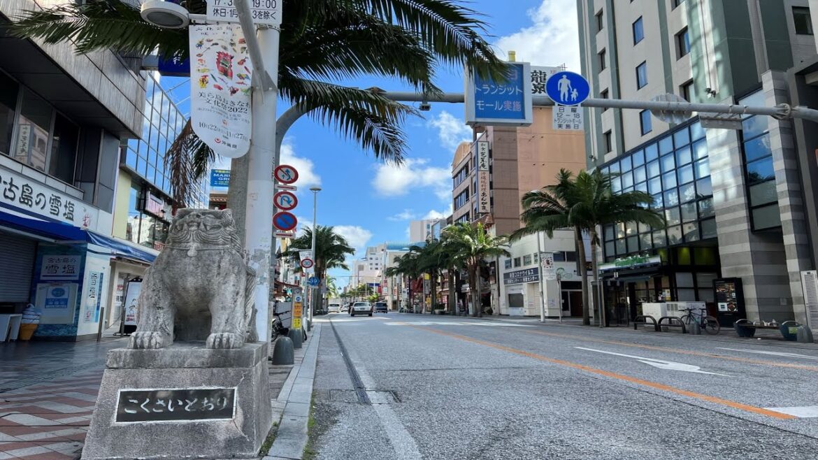 🇯🇵Okinawa🇯🇵 🎎 Slow Walk in Kokusai Dori Part 1🎭 2023