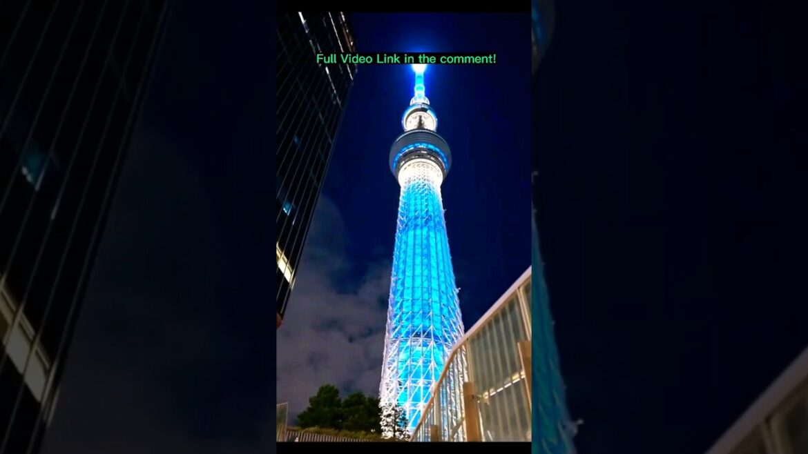 Breathtaking view on This Tower in Tokyo – Travel Video #shorts Breathtaking view on This Tower in Tokyo - Travel Video #shorts