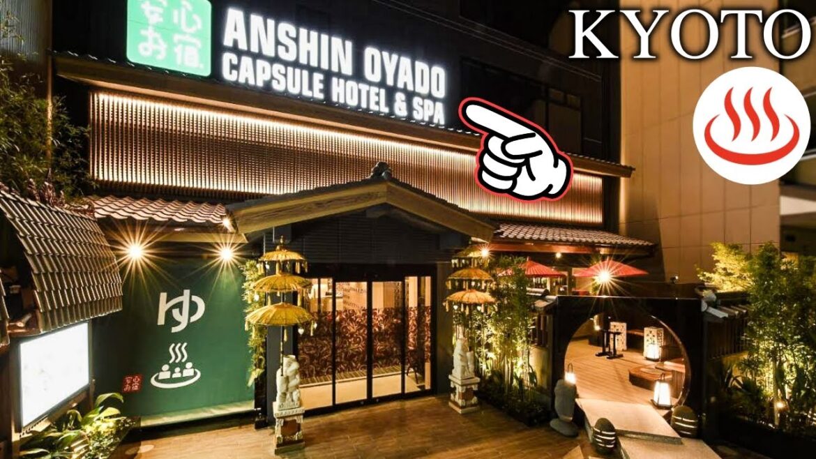 Kyoto's CAPSULE HOTEL with Over 200 Free Offers 😴🛏 ANSHIN OYADO PREMIER 安心お宿プレミア京都 四条烏丸 カプセルホテル