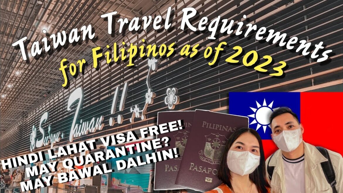 Taiwan Travel Requirements ๐ต๐ญ๐น๐ผ What You Need to Know Before Visiting to Taiwan in 2023! Taiwan Travel Requirements ๐ต๐ญ๐น๐ผ What You Need to Know Before Visiting to Taiwan in 2023!