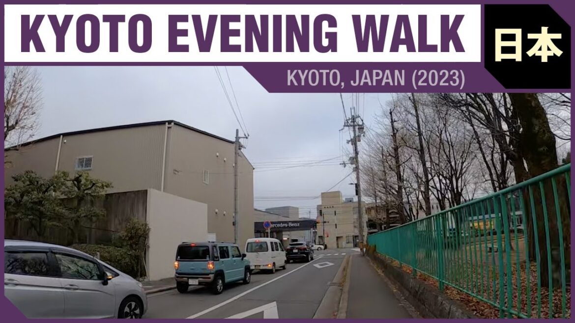 KYOTO EVENING WALK - Travel to Kyoto (2023)