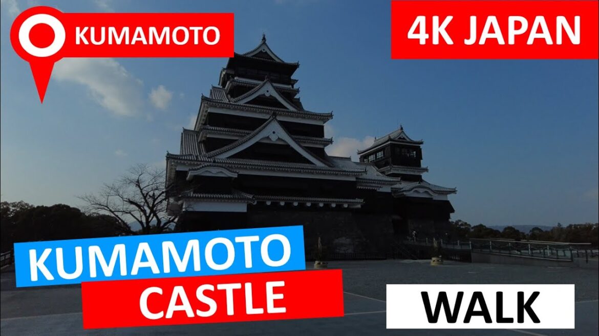 【4K Japan】 Kumamoto Castle Walk (2023)