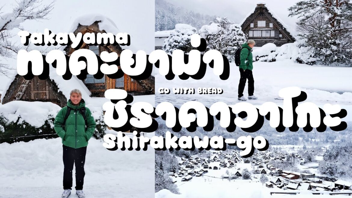 เที่ยวญี่ปุ่น ทาคะยาม่า & ชิราคาวาโกะ Takayama & Shirakawa-go กับขนม