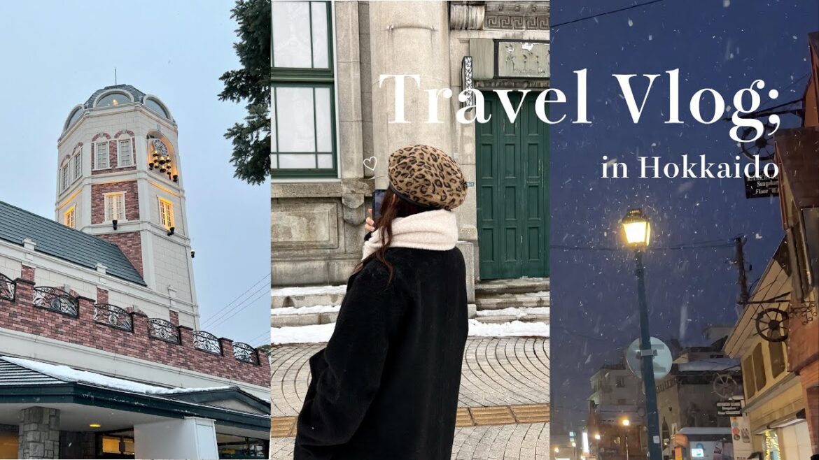 〖vlog〗大学生2人の北海道旅行🧣❄︎｜真冬の小樽・札幌1泊2日 #ホテルソニア小樽 #小樽観光 #札幌グルメ