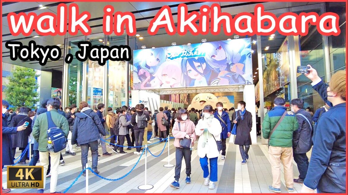 Akihabara Tokyo 4K