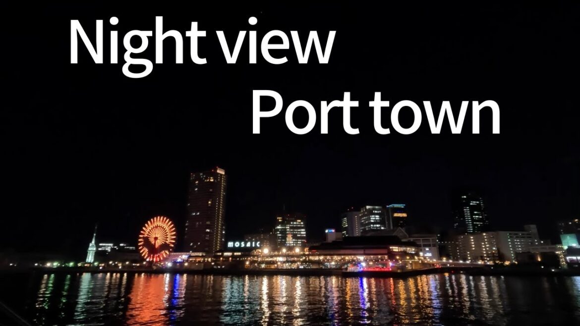 【Japan】【Kobe】 Port town night view Part 2