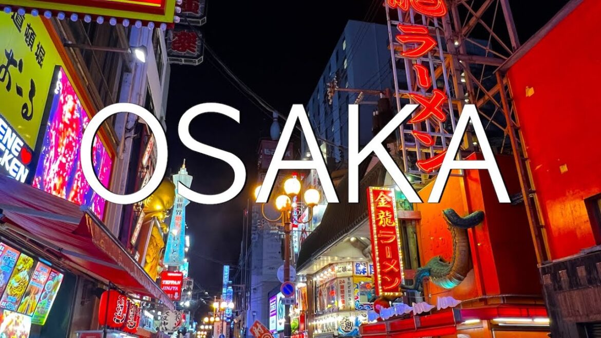 Traveling to Osaka in 2023 - How to Get Around, Things to do