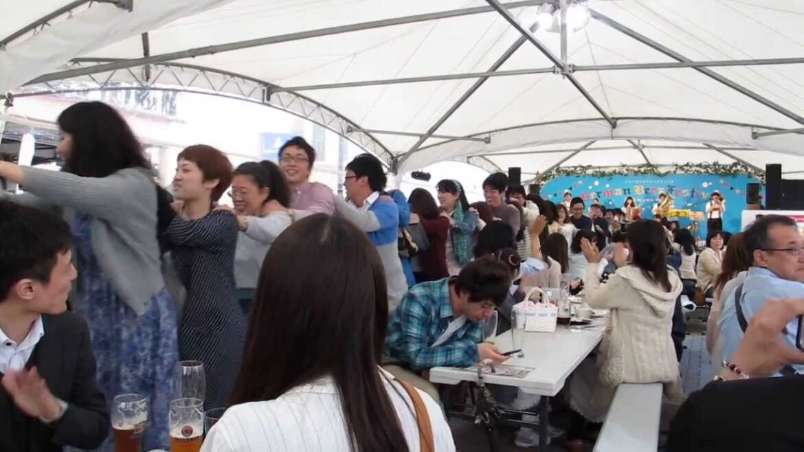 Deutsches Bierfest am Kobe Hafen