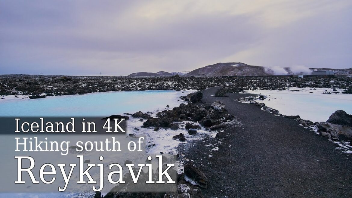 【4K】 Hiking South of Reykjavik - A Winter Tour on the Reykjanes Peninsula