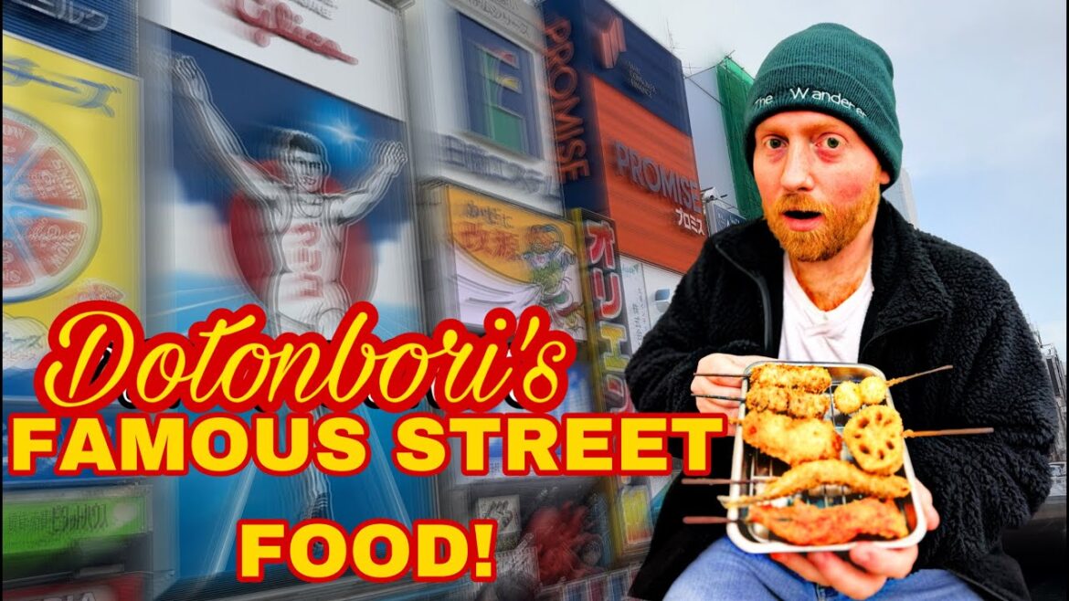 Visiting Osaka Castle and a Street Food Crawl in the FAMOUS Dotonbori Street!