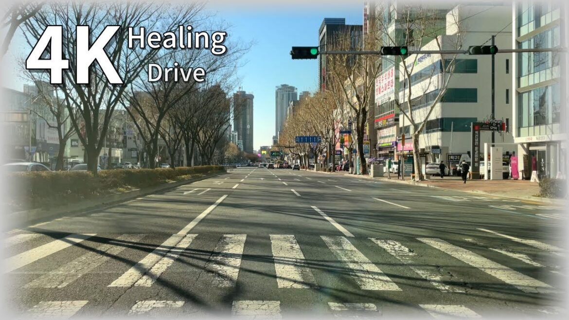 4K Drive Beautiful Korea (Suseong-gu,Deagu) Healing Drive