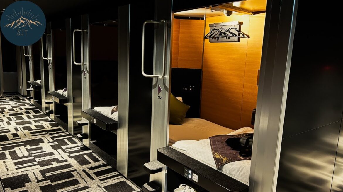 Cheap & Luxury Capsule Hotel in Japan | MyCUBE Asakusa 🛌 Solo travel |